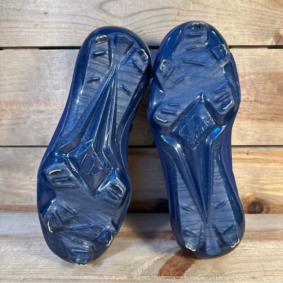 NEW Adidas Adizero Afterburner 8 “Team Navy” Blue Metal Baseball Cleats (H00978) - Picture 9 of 10